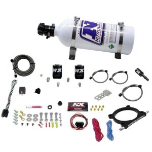 Ford Mustang Nitrous Oxide Kit - Nitrous Express - High Output Nitrous Plate Kit - `11-`15